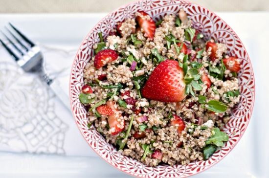Image of Strawberry Quinoa Salad, Spark Recipes