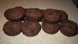 Paleo Chocolate, Banana, Blueberry Muffins