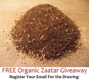 Image of Free Organic Zaatar Giveaway: Limited Time, Spark Recipes