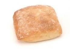 One Sided Ciabatta Burger
