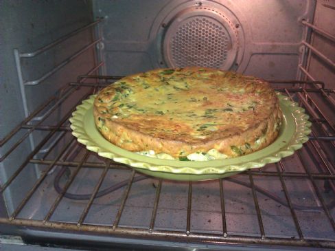 Image of Crustless Spinach Quiche, Spark Recipes