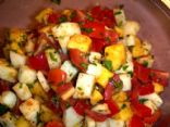 Avocado Mango Chili Lime Salad