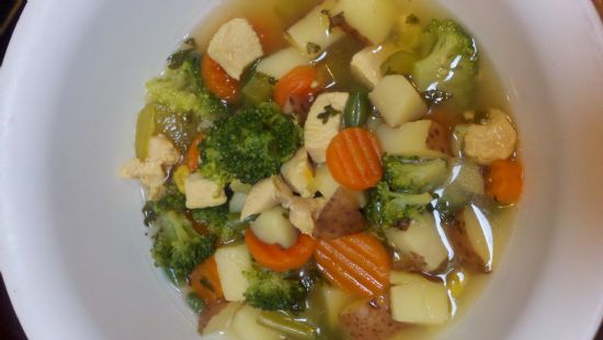 Image of Kasey's Chicken And Vegetable Soup, Spark Recipes