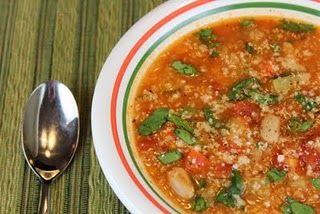 Image of Quinoa Minestrone Soup, Spark Recipes