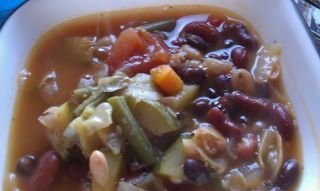 Image of Hearty Veggie And Bean Soup, Spark Recipes