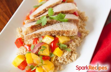 Pork Tenderloin with Mango-Chili Sauce