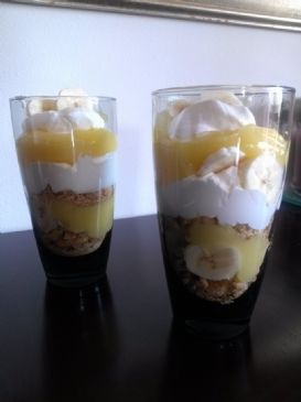 Low Fat Bana Cream Pie (WW + 2pts)