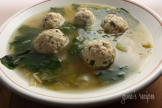 Image of Escarole Soup With Turkey Meatballs, Spark Recipes