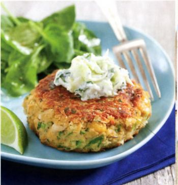 Image of Chickpea Cakes, Spark Recipes
