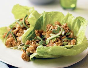Image of Thai Inspired Chicken Lettuce Wraps, Spark Recipes
