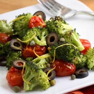 Image of Mediterranean Roasted Broccoli & Tomatoes, Spark Recipes