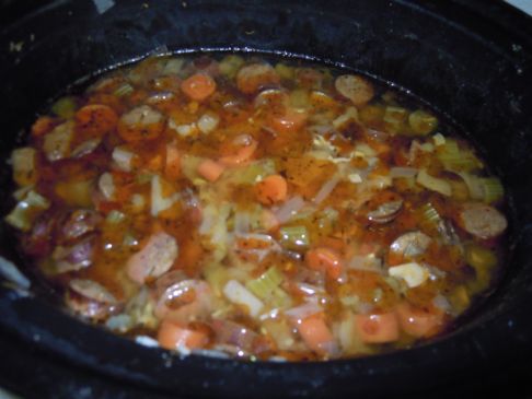 Image of Slow Cooked Sausage Stew, Spark Recipes