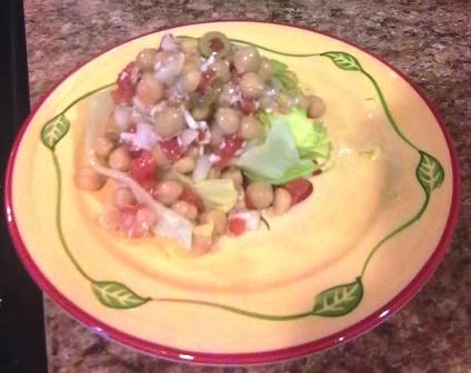 Image of Judi's Garbanzo Bean Salad, Spark Recipes