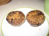 vegan blueberry streusal muffins