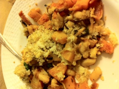 Image of Roasted Butternut & Spinach Cassoulet, Spark Recipes