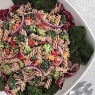 Image of Broccoli, Ham & Pasta Salad, Spark Recipes