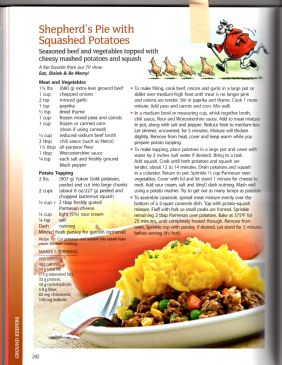 Shepherd's Pie with Squashed Potatoes