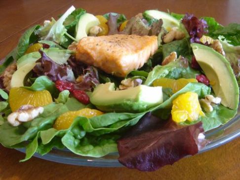 Image of Salmon And Citrus Salad, Spark Recipes