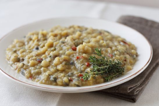 Lower-Sodium Slow Cooker Split Pea Soup