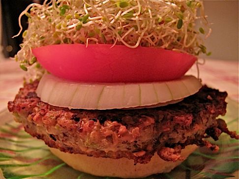 Image of Sproutpeople Bean Burger (veggie Burger), Spark Recipes