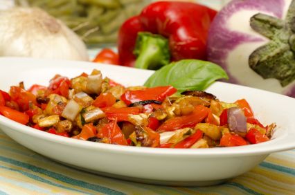 Simple Zucchini Caponata