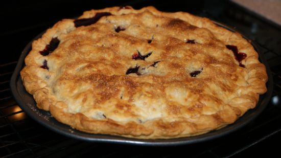 Decadent Blueberry Pie
