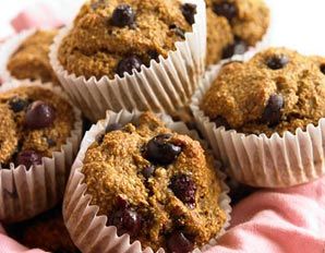 Image of Biggest Loser Banana Berry Muffins, Spark Recipes