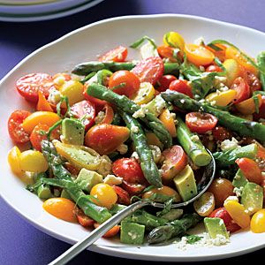 Image of Cherry Tomato And Asparagus Salad, Spark Recipes