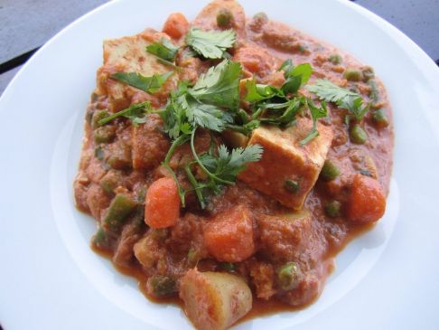 Image of Navratan Korma With Tofu, Spark Recipes