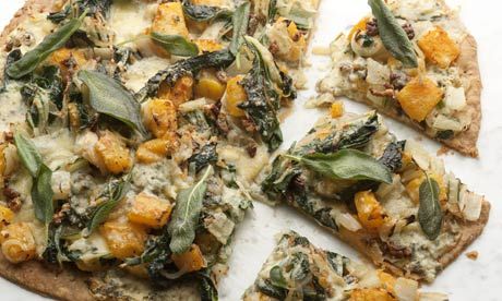 Image of Spinach (or Swiss Chard), Squash & Blue Cheese Tart, Spark Recipes