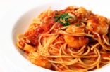 Linguine with Spicy Shrimp Sauce (Chef Meg's makeover)