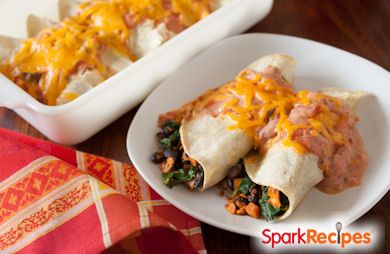 Easy Vegetable Enchiladas