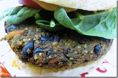 Image of Vegan Bean Burger Recipe, Spark Recipes