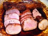 balsamic glazed pork tenderloin
