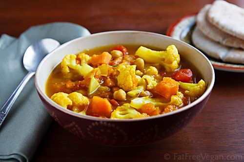 Image of Curried Cauliflower And Sweet Potato Soup, Spark Recipes