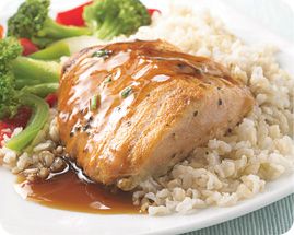 Baked Salmon Dijon