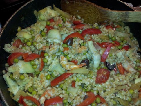 Image of Paella With Shrimp, Spark Recipes