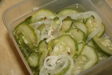 Image of Freezer Garlic Dill Pickles, Spark Recipes