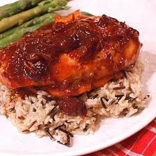 A lighter cranberry chicken