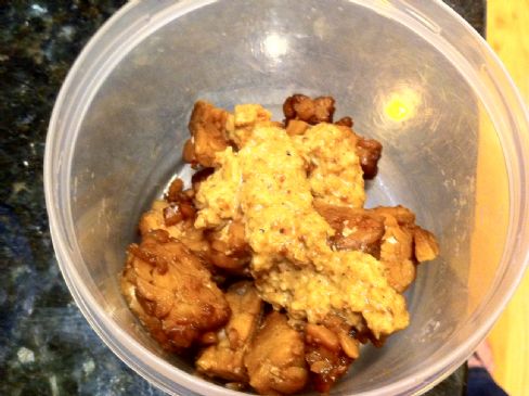 Tempeh with Curried Cashew Sauce
