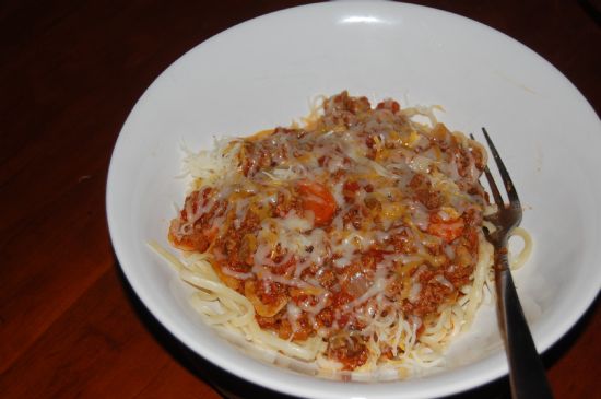Image of Fae's Super Veggie Spaghetti Sauce, Spark Recipes
