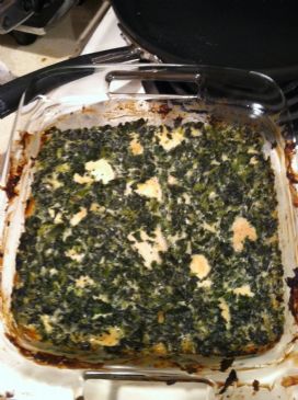 The BEST Chicken and Spinach Casserole