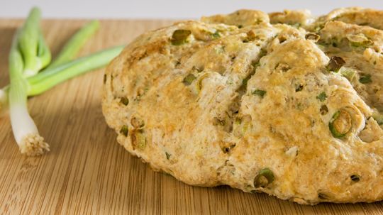 Image of Green Onion Quick Bread, Spark Recipes