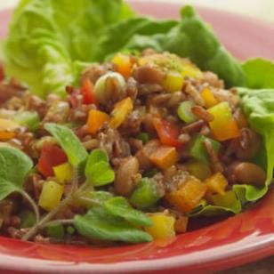 Image of Southwestern Rice & Pinto Bean Salad, Spark Recipes