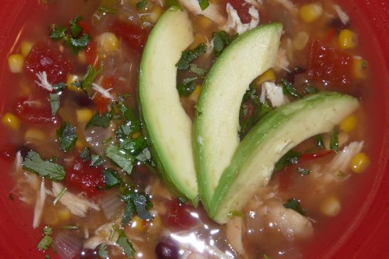 Image of Slowcooker Chile Lime Fiesta Soup, Spark Recipes