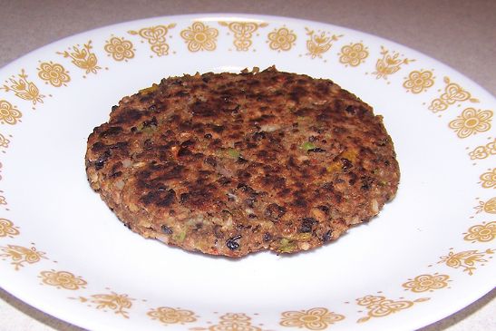 Image of Black Bean And Rice Veggie Burger, Spark Recipes