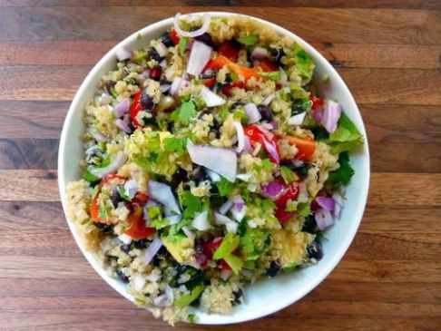 Image of Quinoa & Black Bean Salad, Spark Recipes
