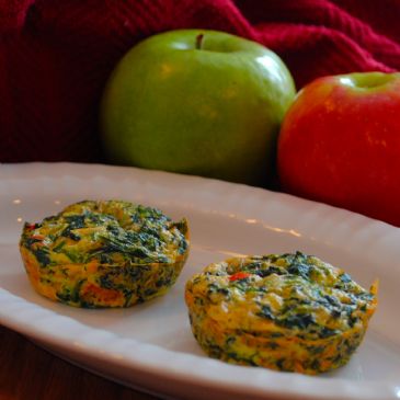 Crustless Spinach Quiche *Breakfast to Go*