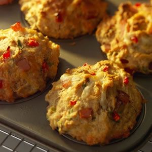 Image of Muffins - Savory Breakfast Muffins, Spark Recipes