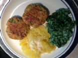 Canned pink Salmon Patties